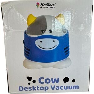 Blue Cow Desktop Vacuum tiny desk vacuum under 2lbs